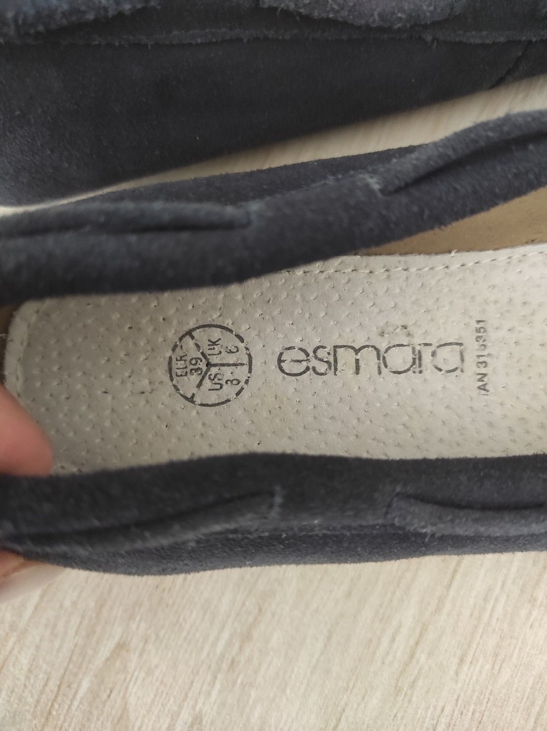 Мокасини замш Esmara