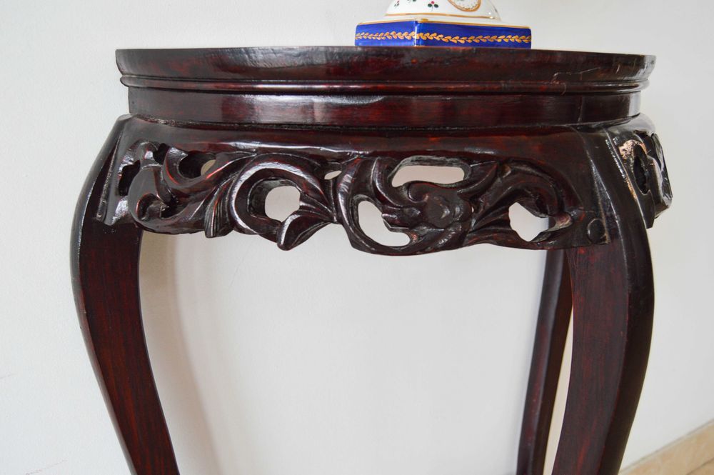 Mesa de parede em paú rosa