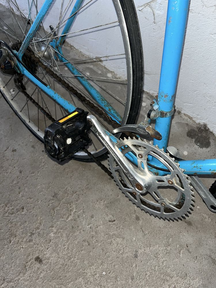 Bicicleta de corrida antiga