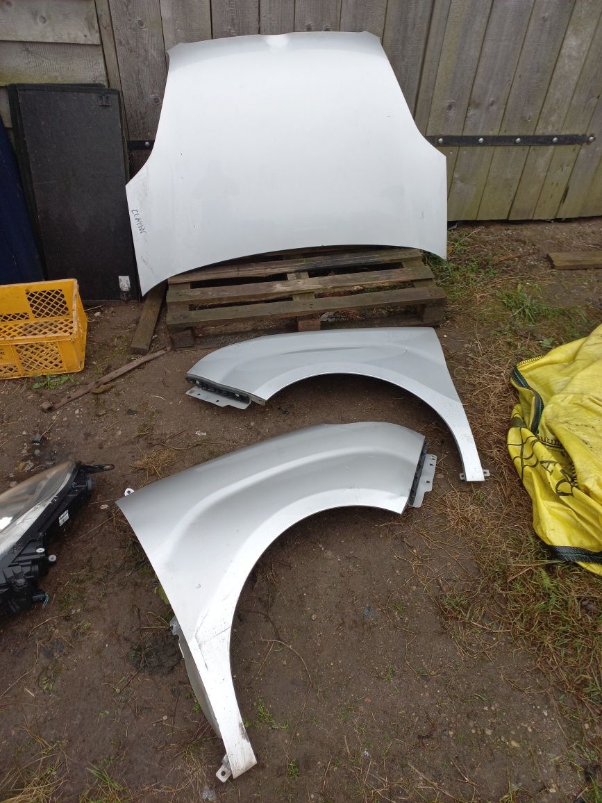 Przód kompletny opel combo D maska pas przedni zderzak błotnik lampa