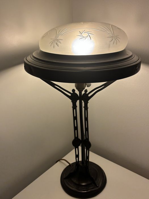 Lampa na biurko Art deco