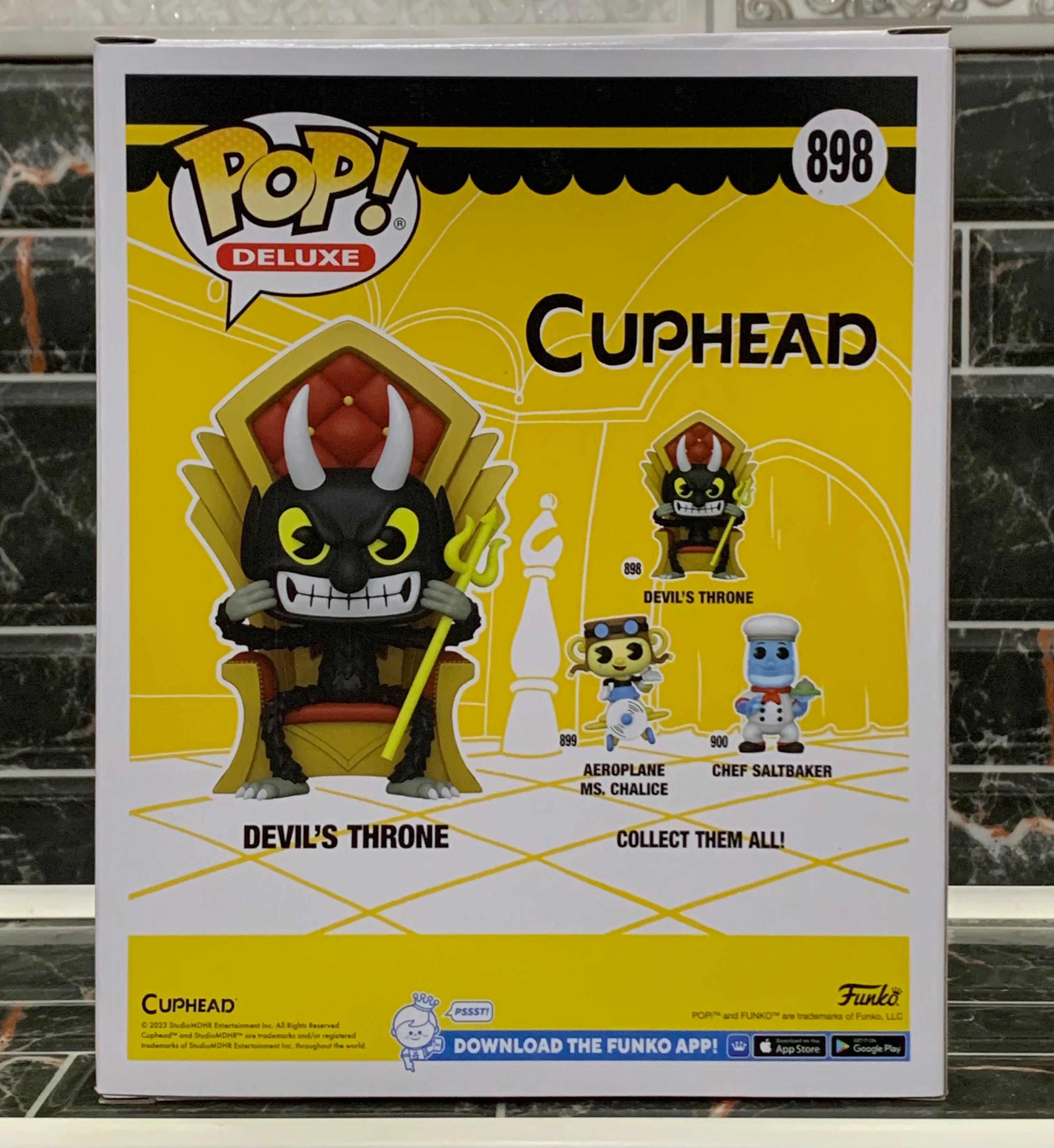 Funko Pop! Cuphead Devil on Throne Deluxe 898