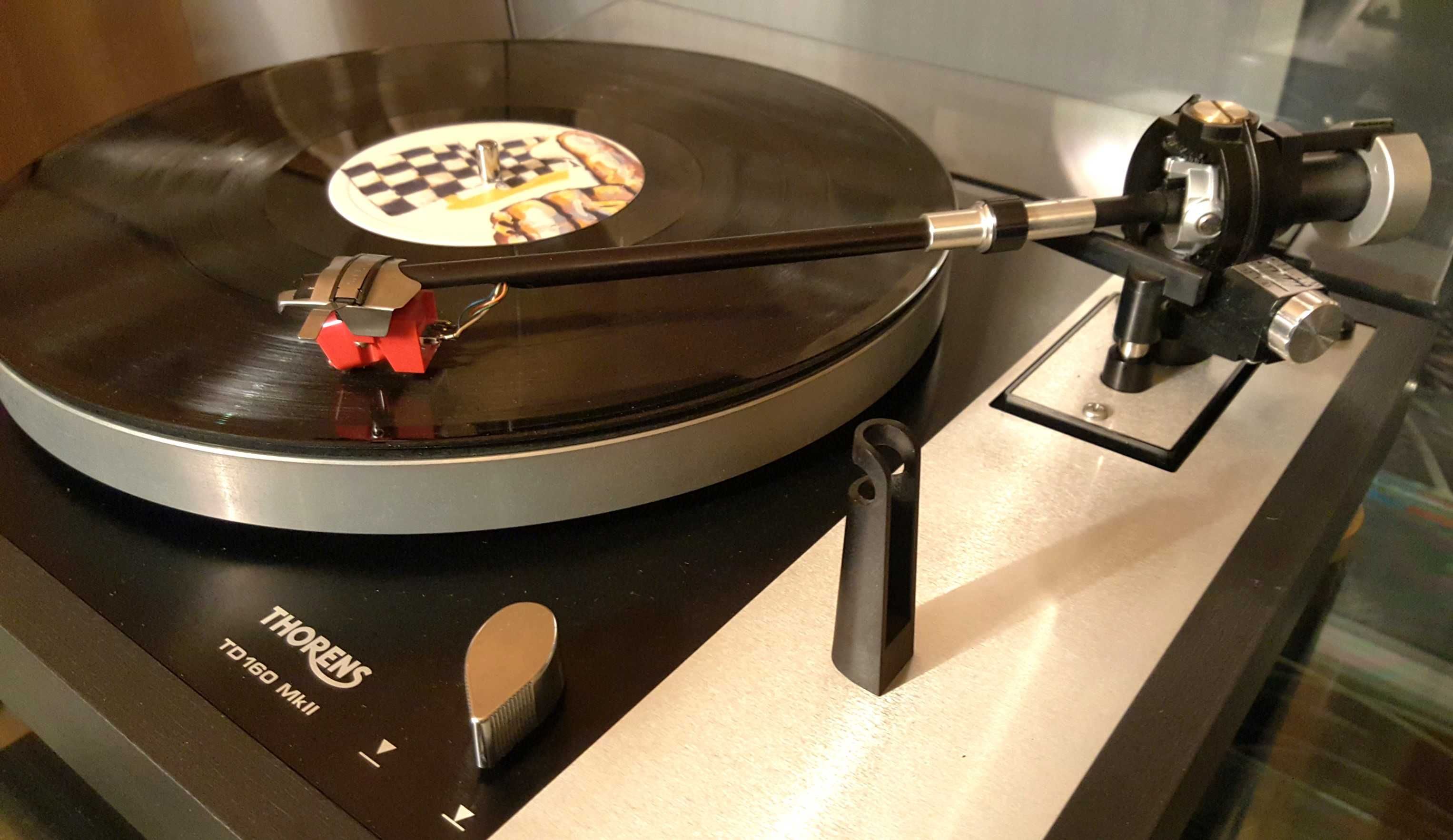 Gramofon Thorens TD 160 MK II / TD 166 idealny Satin Mc117 Z