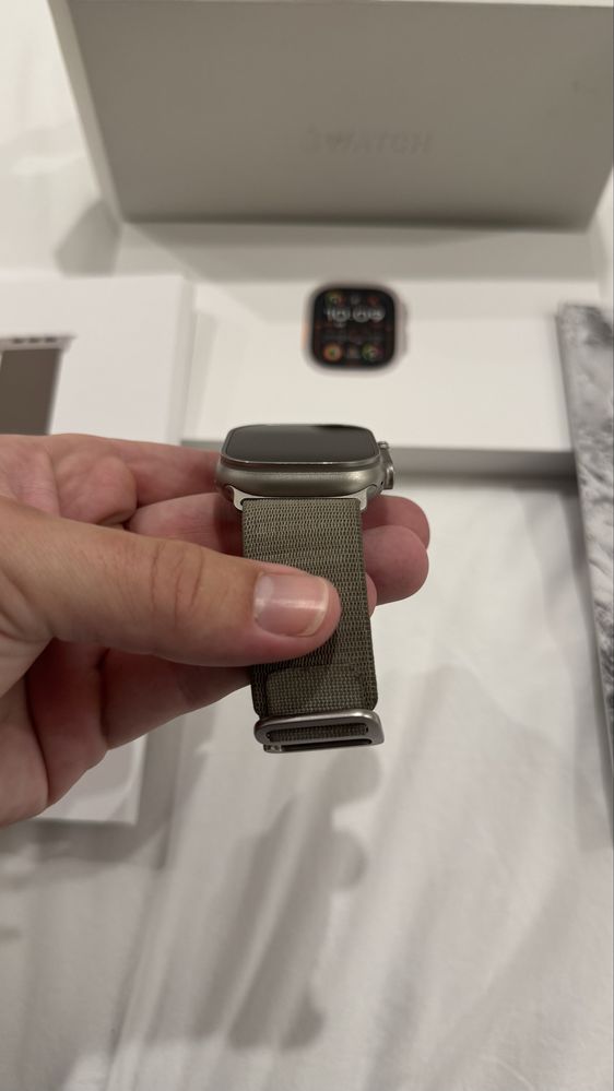 Apple Watch Ultra 2 49mm GPS + Cellular – Como Novo com Fatura
