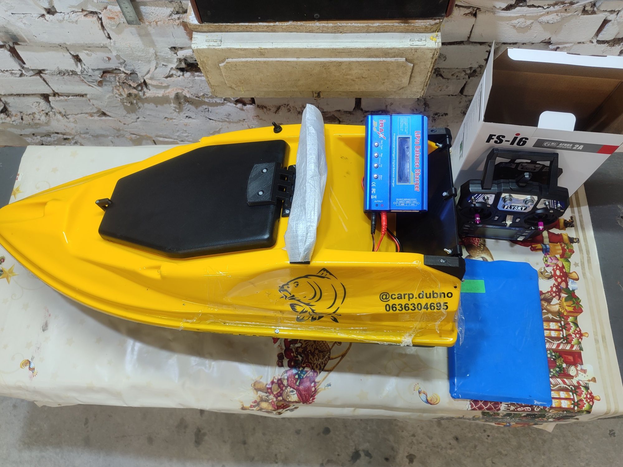 Карповий кораблик, GPS, ехолот