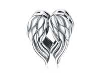 Srebrny Koralik Charms Beads Skrzydła Anioła Wings Sy067