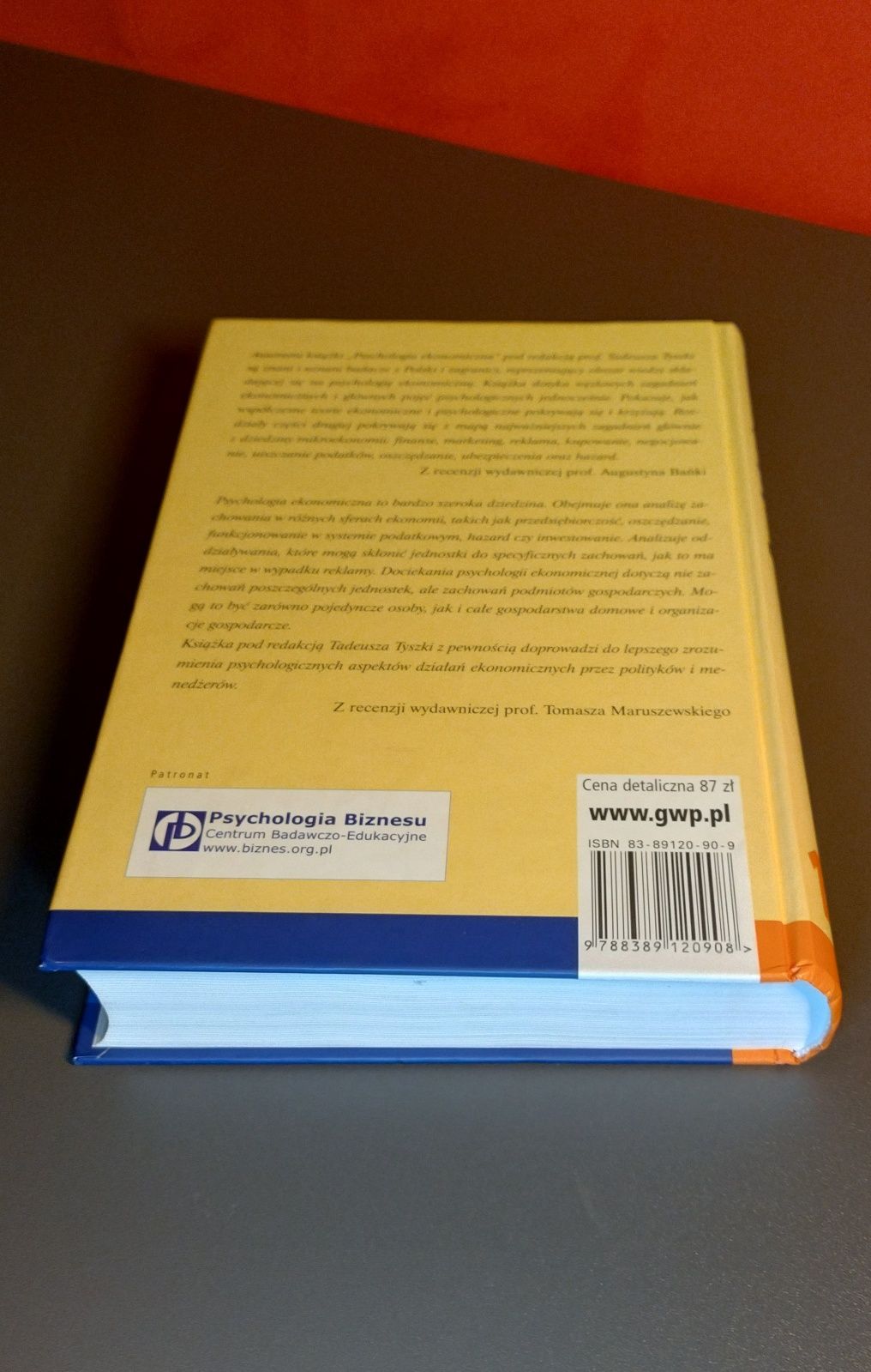 Psychologia ekonomiczna. Tadeusz Tyszka