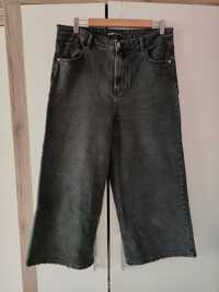 Spodnie jeansowe damskie typu culotte CROPP r. 42