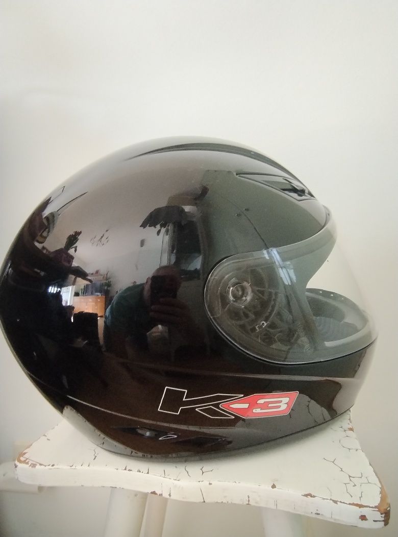 Kask AGV K3 rozmiar M czarny