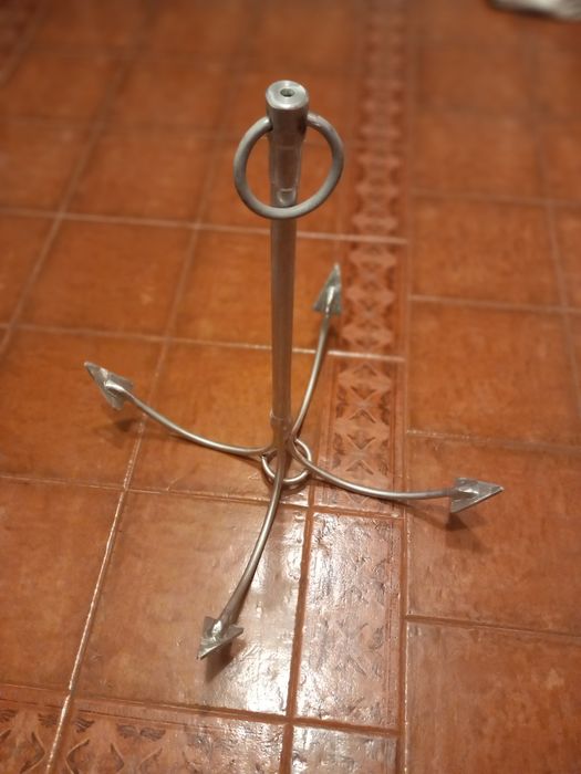 Ferro de fundear  em inox - Fateixa - Ancora