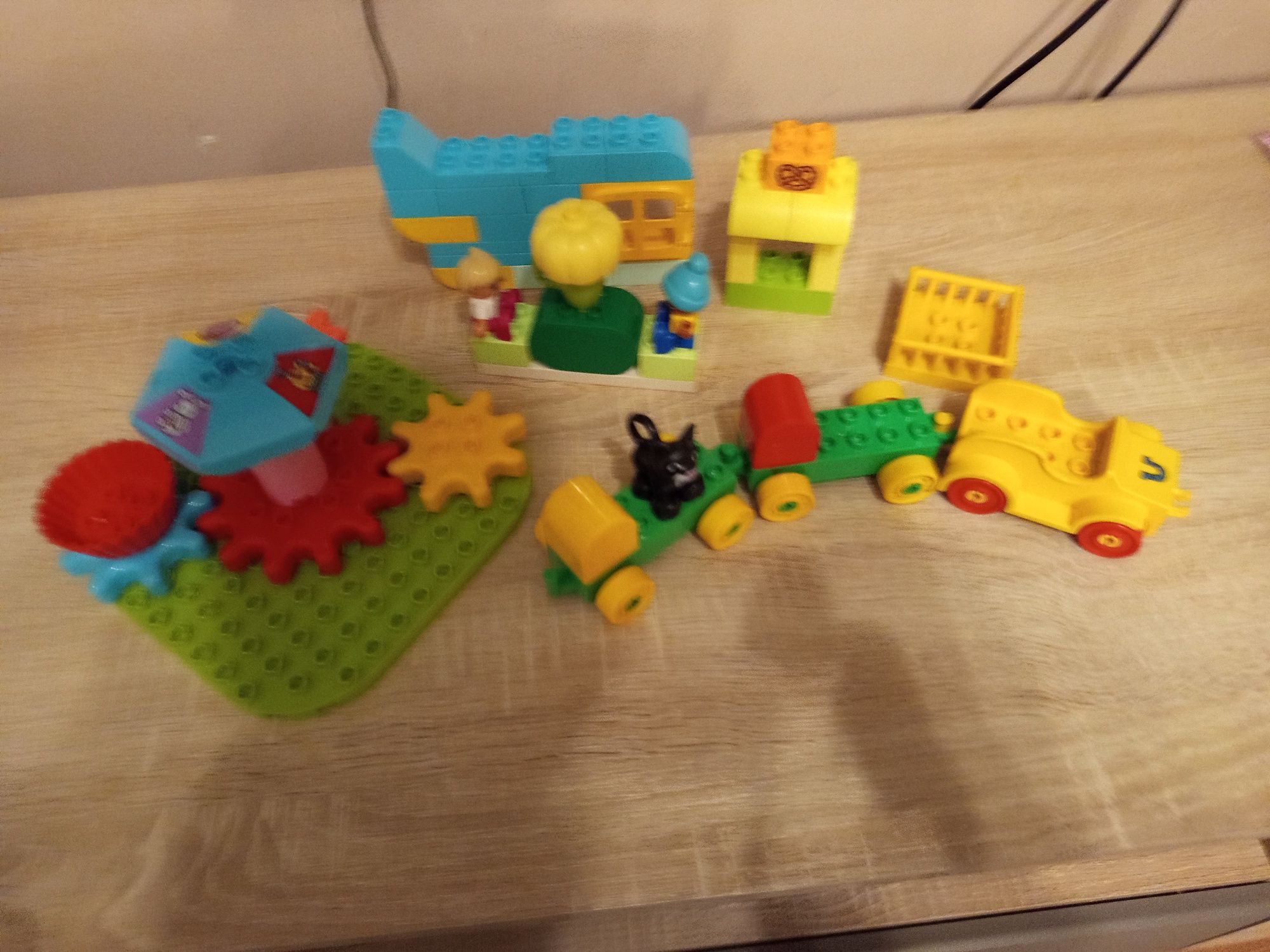 Lego duplo wielki plac zabaw, ciuchcia karuzela