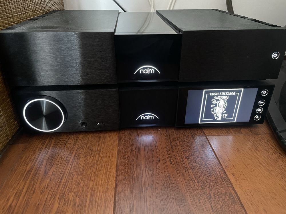 NAIM NSC222 + NAP250 streamer, preamp + końcówka mocy wzmacniacz