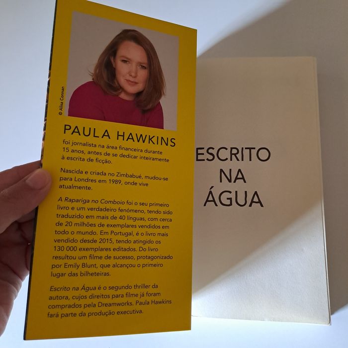 Livro Escrito na água