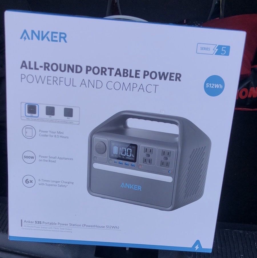 Anker 535 Portable Power Station 512Wh