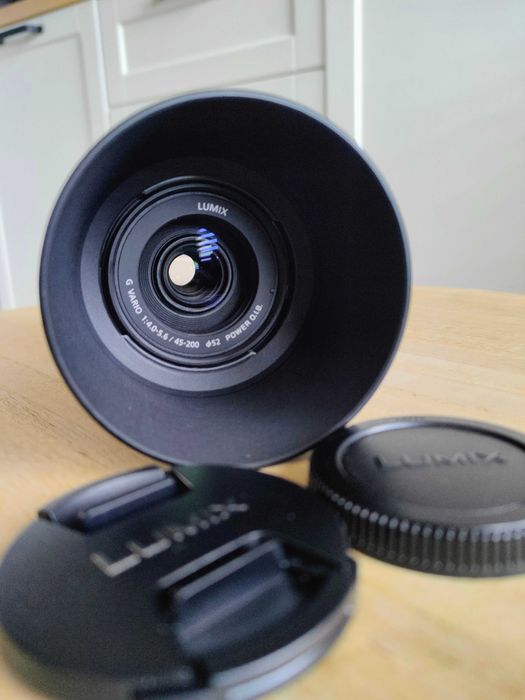 Obiektyw Panasonic Lumix G Vario 45–200mm – bardzo dobry stan!