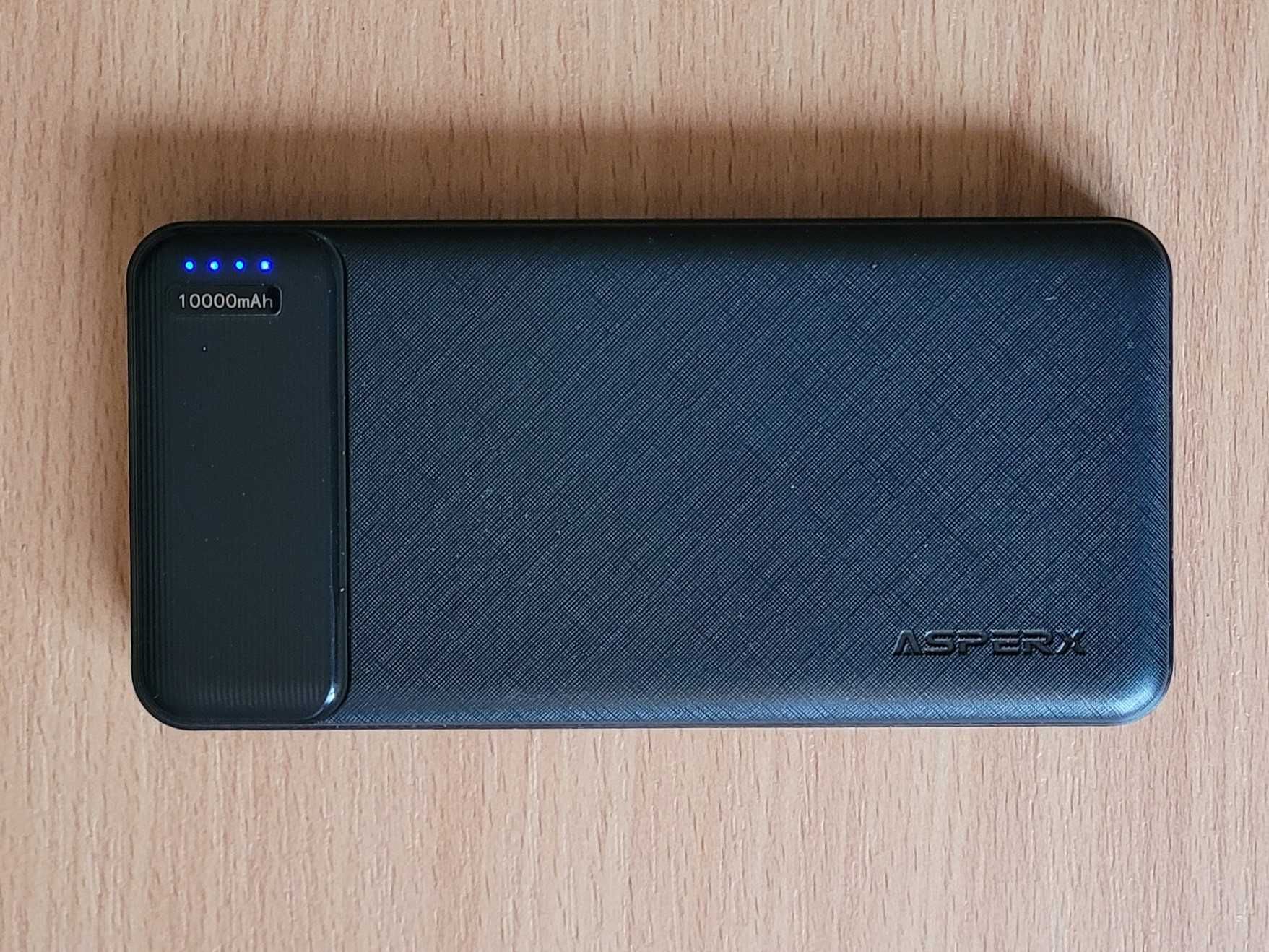 Powerbank 10000mah przenośna ładowarka asperx ax1023 USB, USB-C