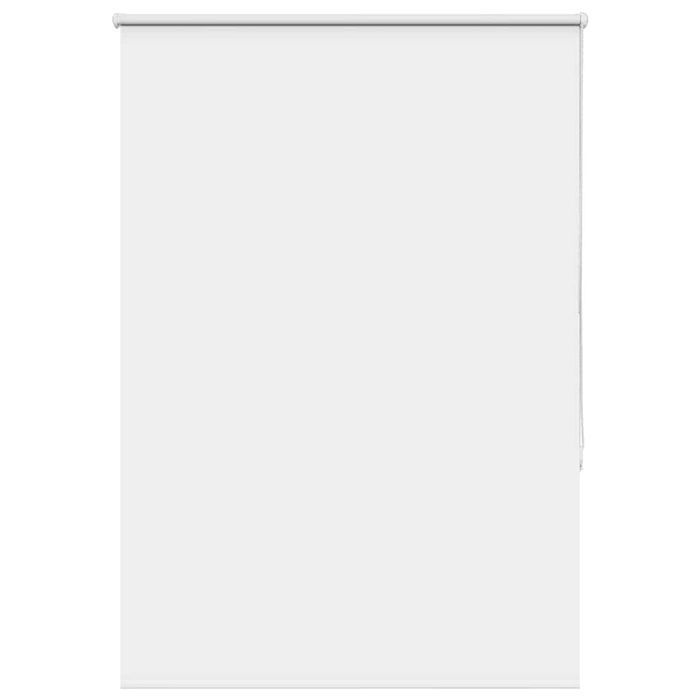 Vidaxl Roleta Zaciemniająca Biała 115X130Cm Szerokość Tkaniny 110,7Cm
