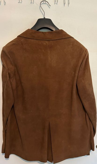 Vintage Womans Leather Jacket Size M or L Brown Marrom (Traditional)