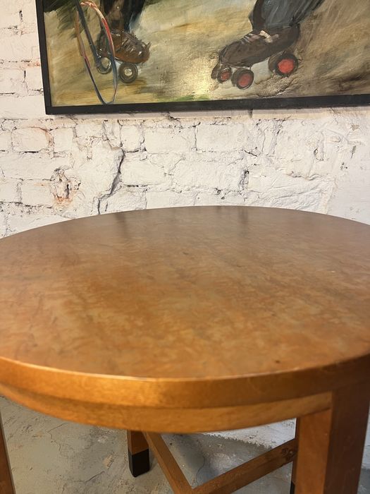 Stół Art Deco po renowacji vintage retro