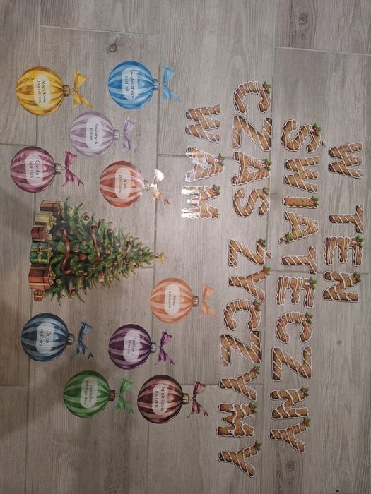 Dekoracje nowe przedszkole zima