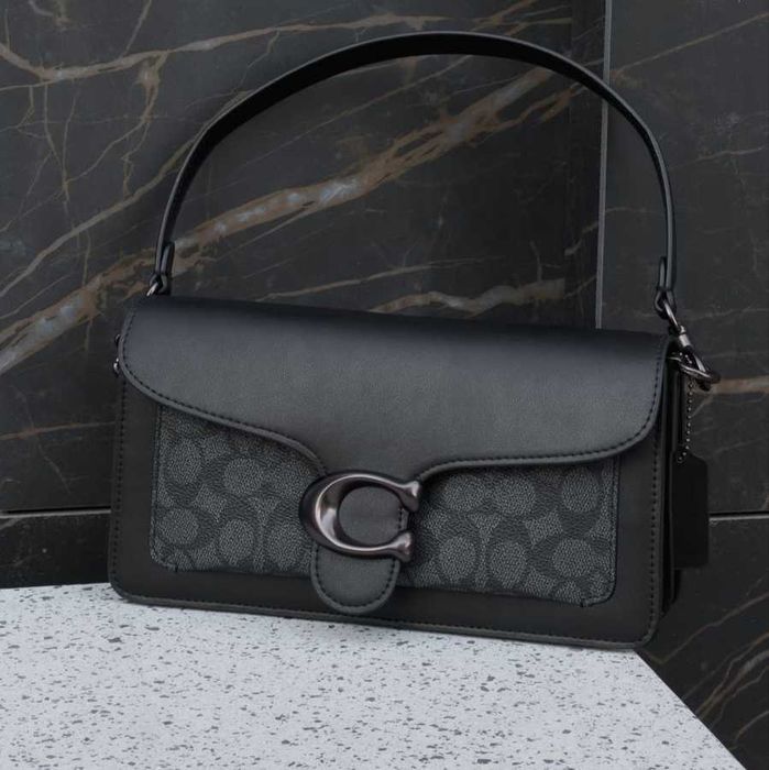 Шкіряна сумка Coach Tabby