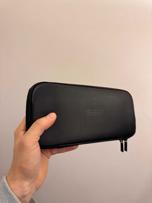 Nintendo Switch Preta (LCD 2020) + Acessórios + Caixa + Bolsa