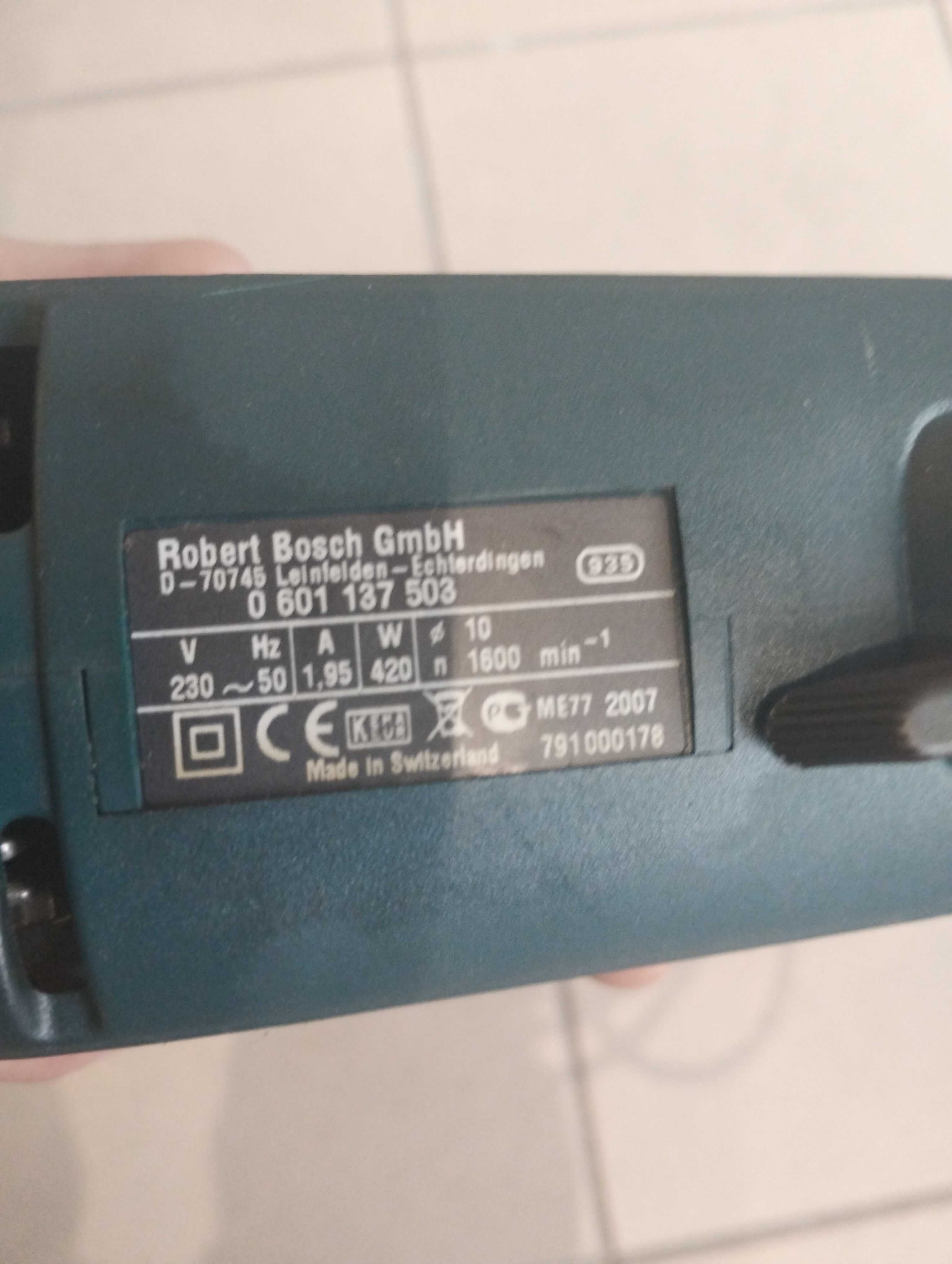 Wiertarka Bosch GBM 10 SRE - WYPRZEDAŻ-  z gwarancją producenta