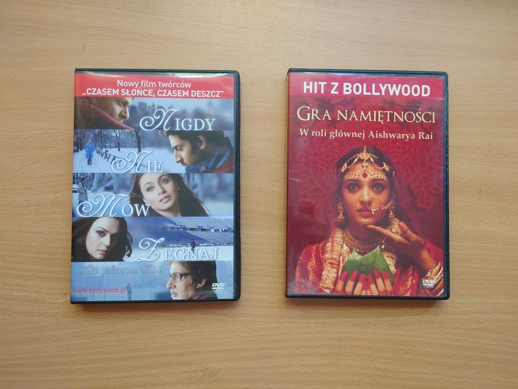 Filmy bollywoodzkie 2 płyty DVD