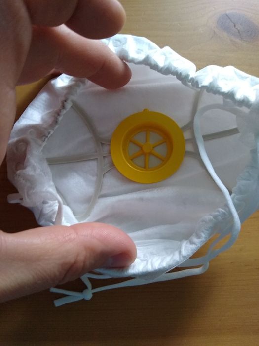 Maska ochronna FFP2 z zaworkiem