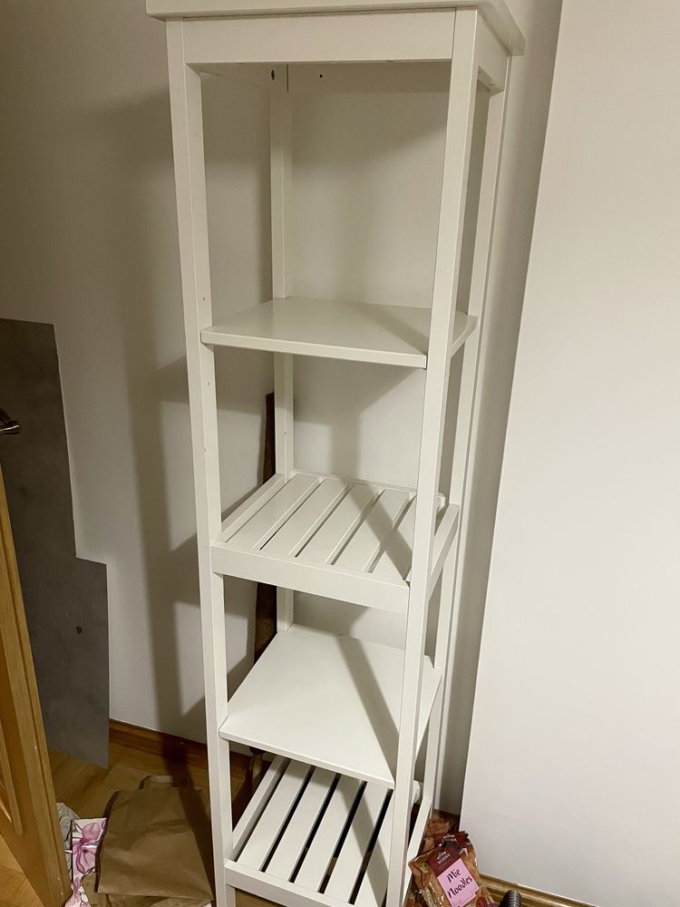Ikea hemnes biały drewniany regał 42x172 cm