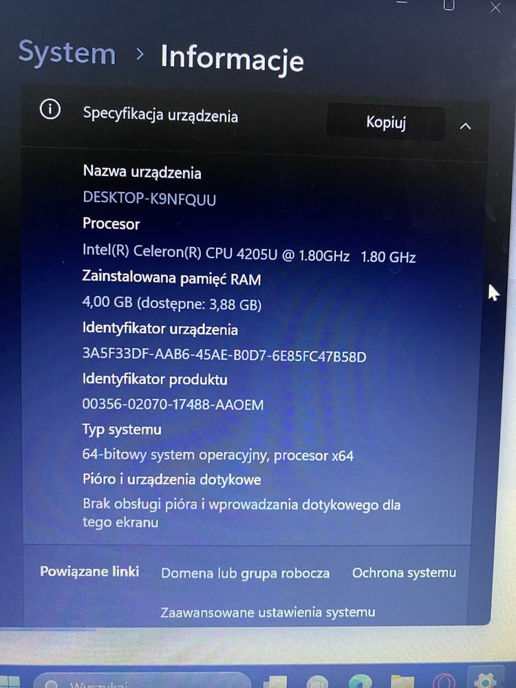 Laptop Lenovo IdeaPad S145