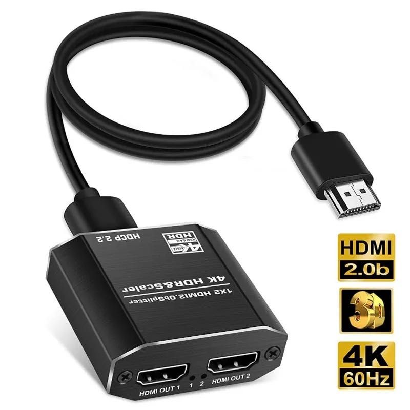 Duplicador/Splitter de Sinal HDMI