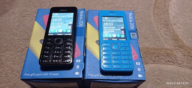 Telefon Nokia 206 2 sztuki