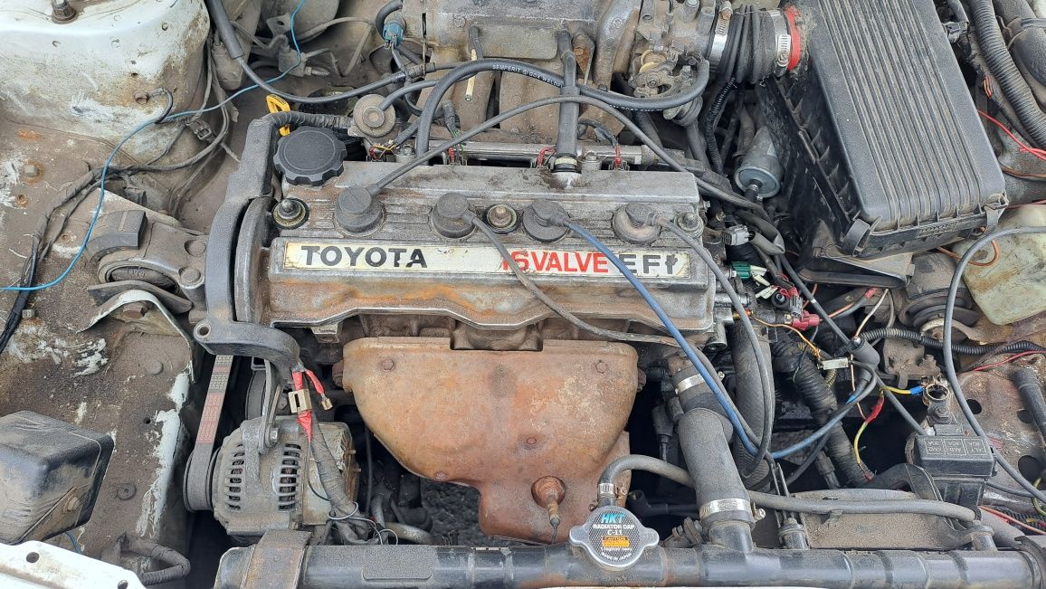 Мотор двигун двигатель тойота 5a-fe 5a-f 1.5 5А toyota carina corolla