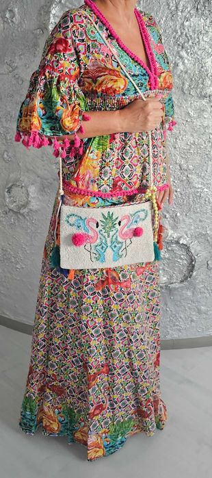 Antica Sartoria torebka włoska styl Boho