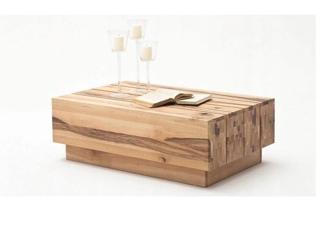 Stolik stół ława drewniana drewno dębowe naturalny 100cm