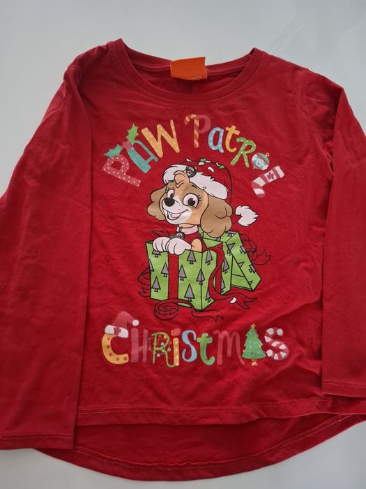 Sukienka bluzka h&m 128cm święta świąteczne