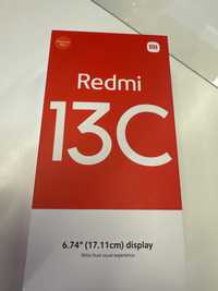 Redmi 13C 4/128GB Black nowy paragon faktura gwarancja