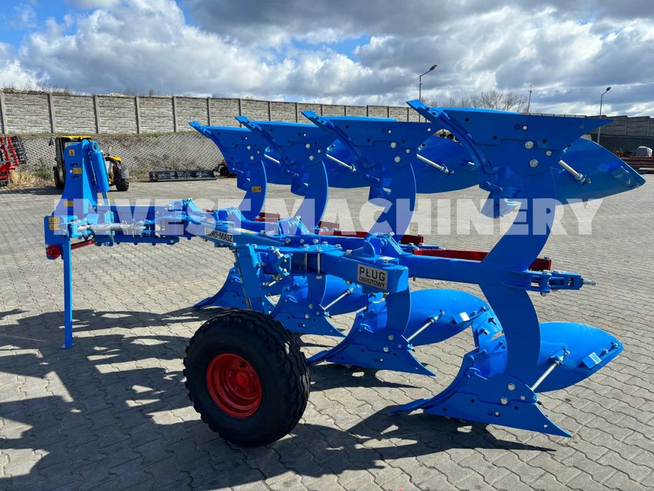 Pług obrotowy zagonowy EURO-MASZ unia nowy GWARANCJA 3 lata