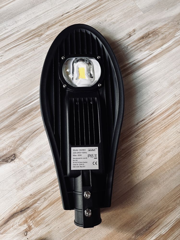 Lampa uliczna latarnia Ogrodowe oświetlenie LED 50W 5500K 4500 lm
