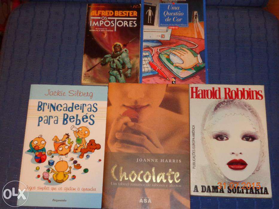 Livros diversos em bom estado