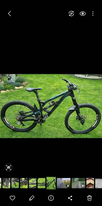 Rower enduro, DH,  On-one S36, zjazdówka,  full suspension; 2x200 mm