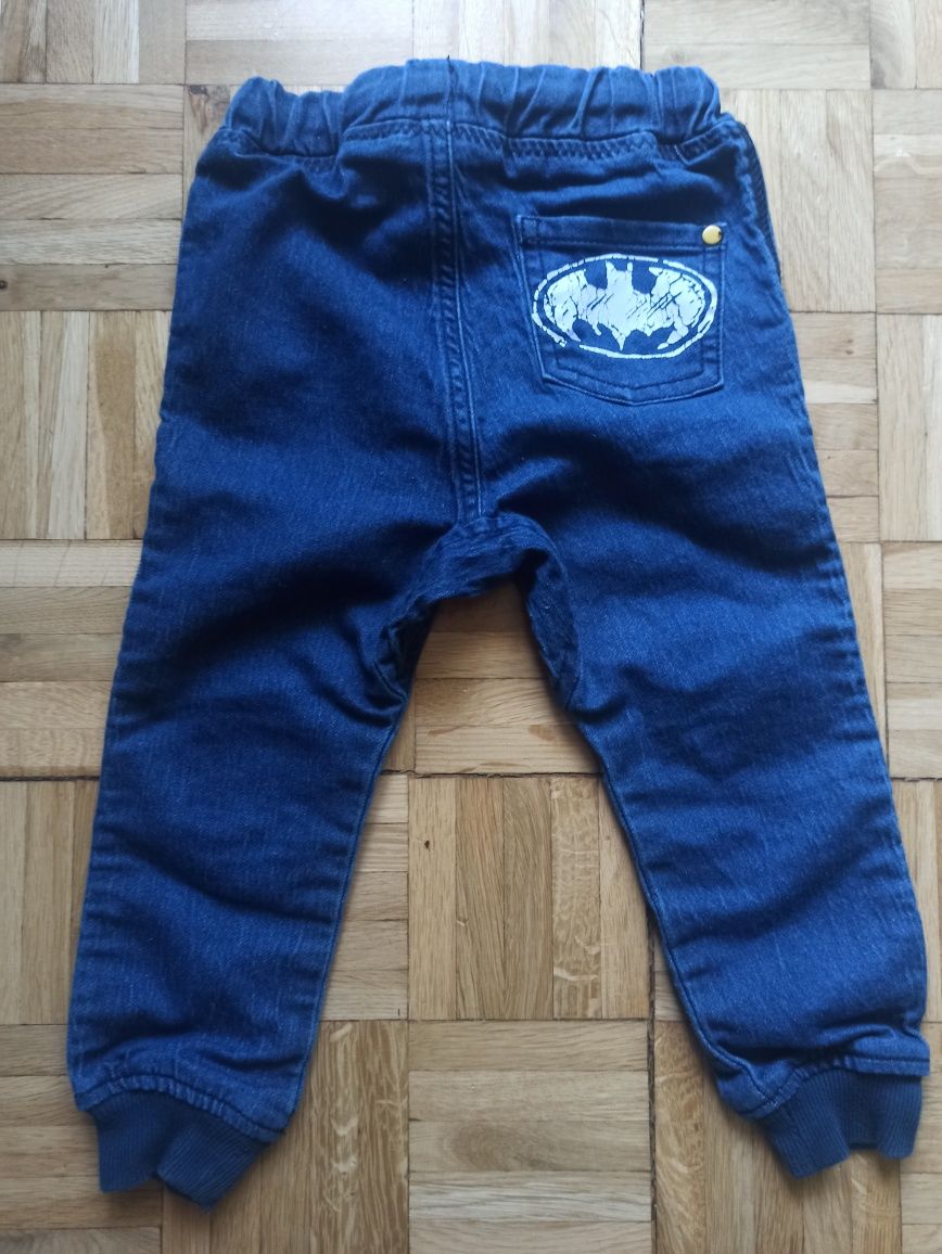 Spodnie joggery jeans Batman Disney 98