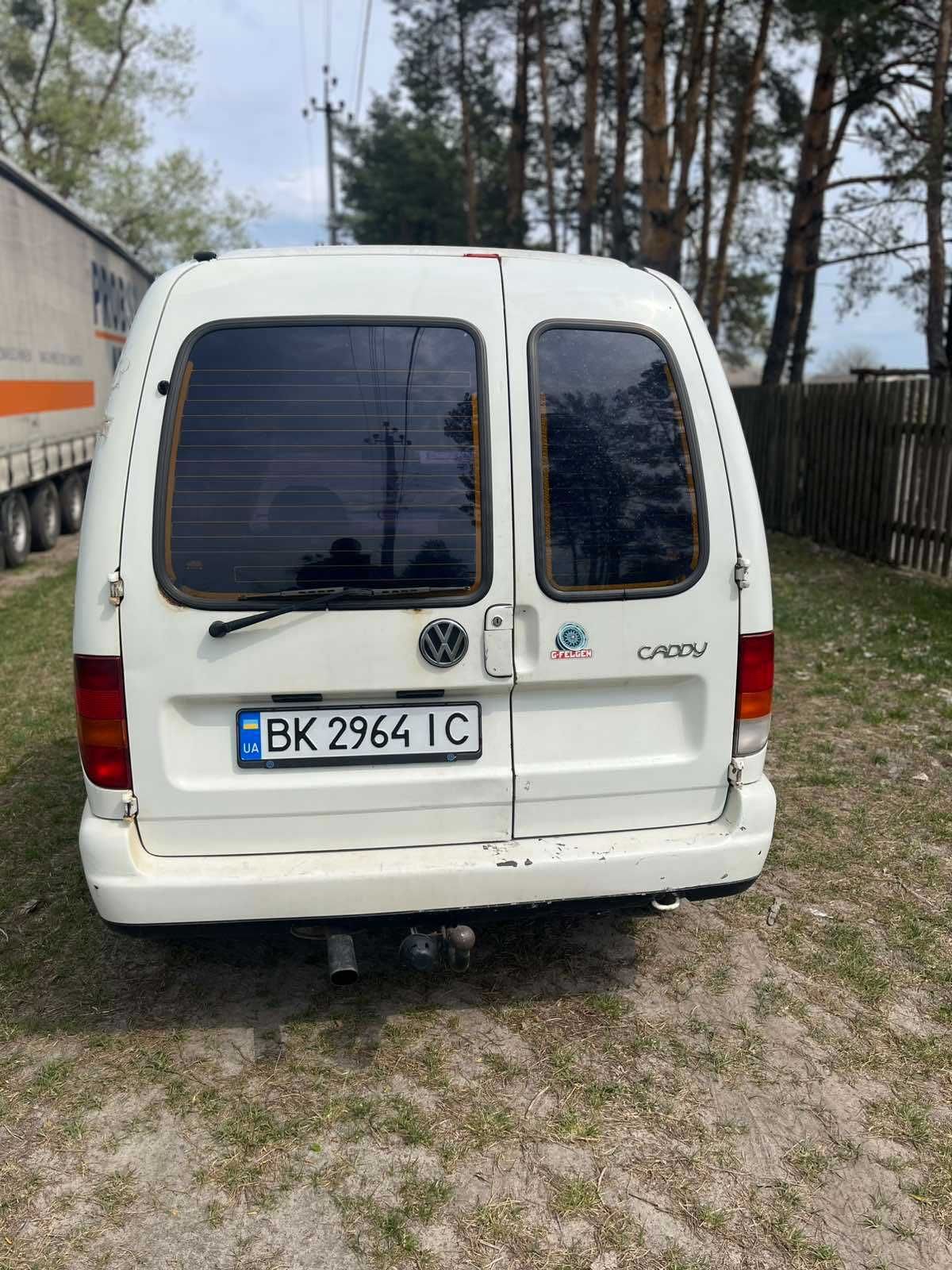 Фольцваген кадді 1.4 газ/бензин.2003 р.
