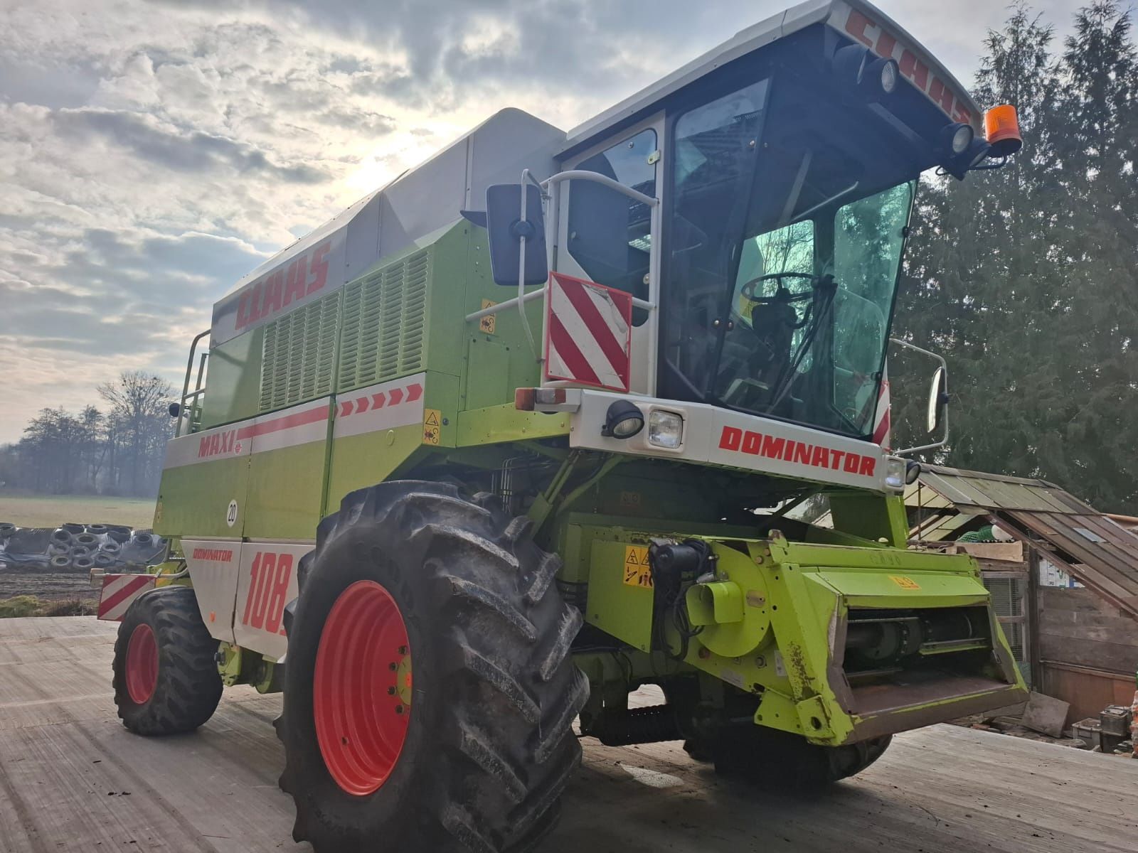 claas dominator 108 sl Maxi heder 5.1m