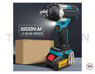 Chave de Impacto 1800NM c/ 2 Baterias 4Ah
