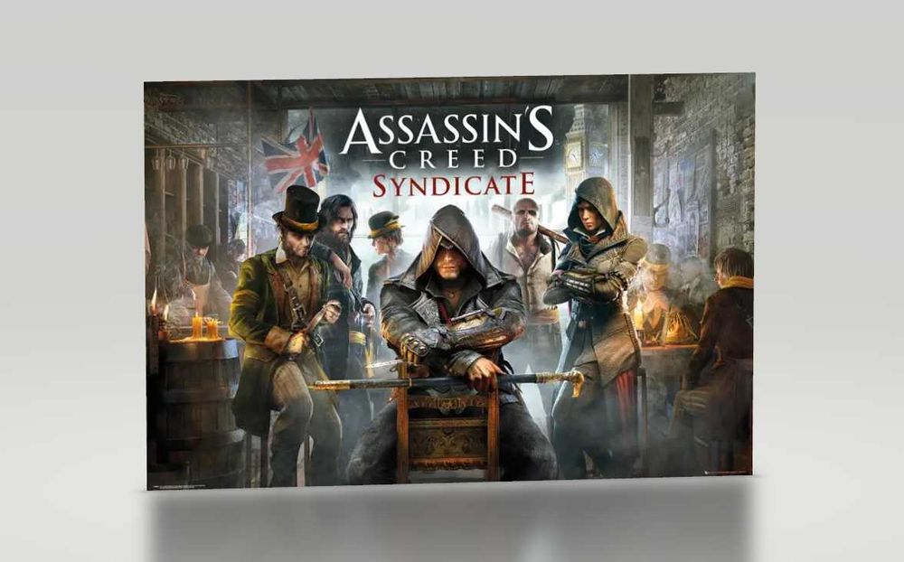 Assassins Creed Syndicate Pub Plakat gamingowy 91,5x61 cm