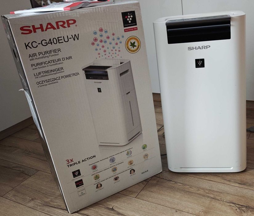 Oczyszczacz powietrza Sharp KC-G40EU-W
