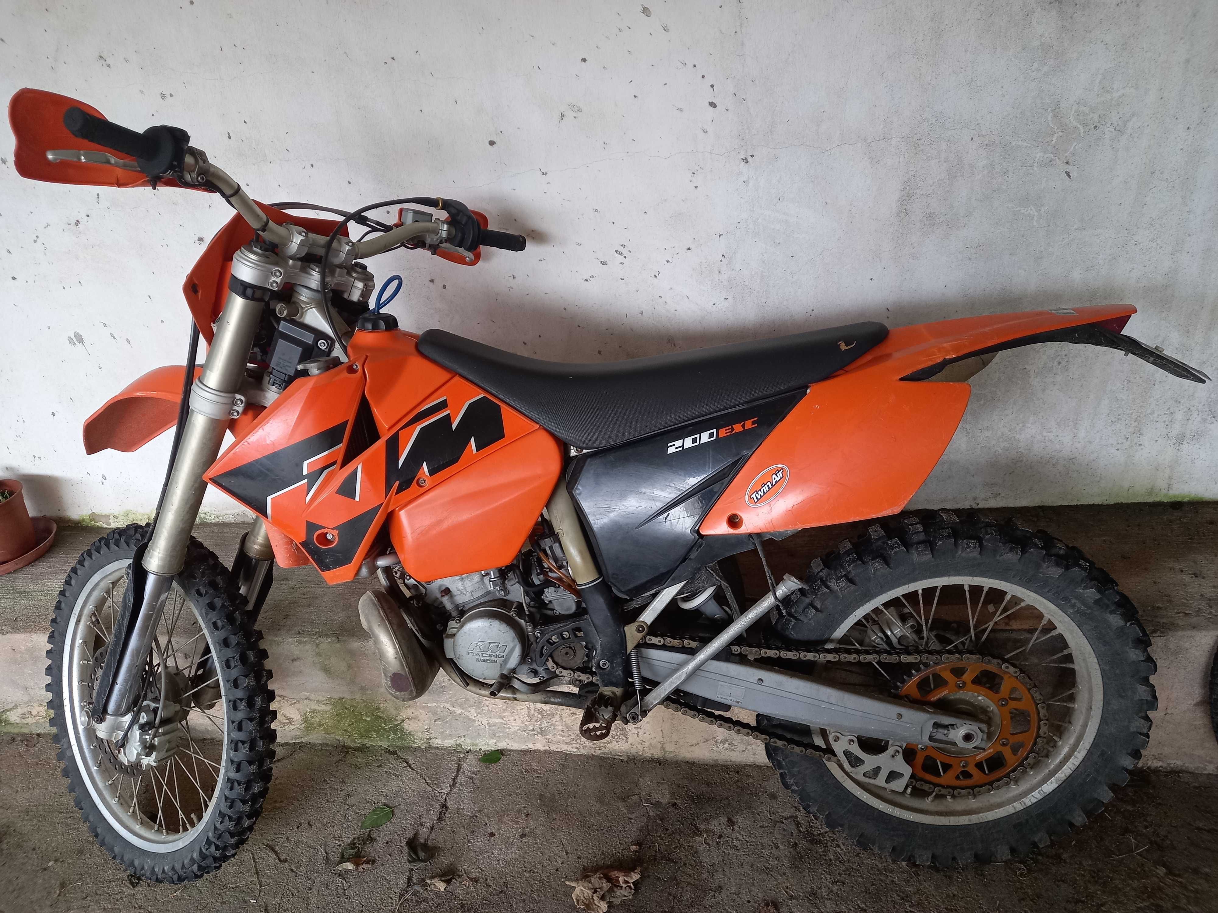 KTM 200 EXC Matriculada