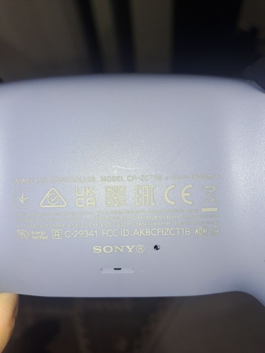 Геймпад Бездротовий Sony PlayStation 5 DualSense Sterling Silver